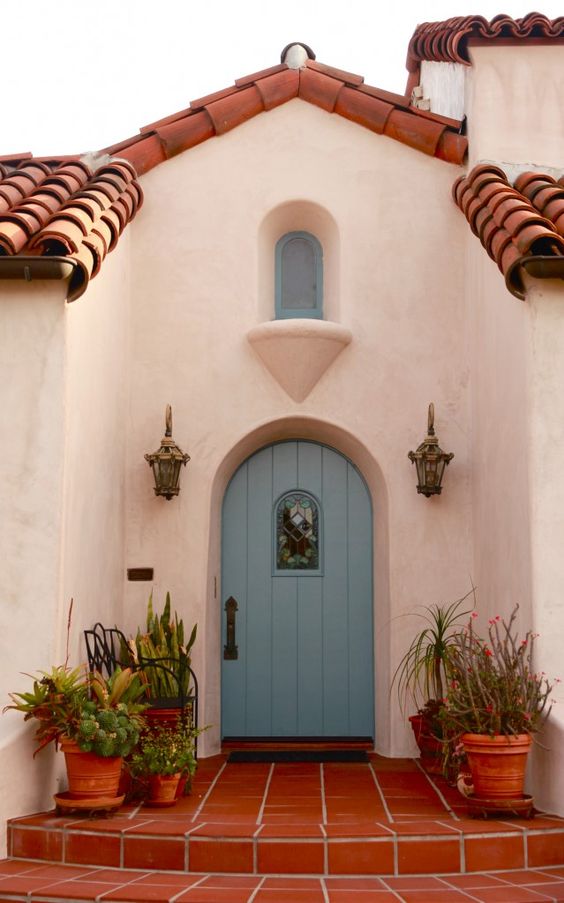 Orange Colored Roof