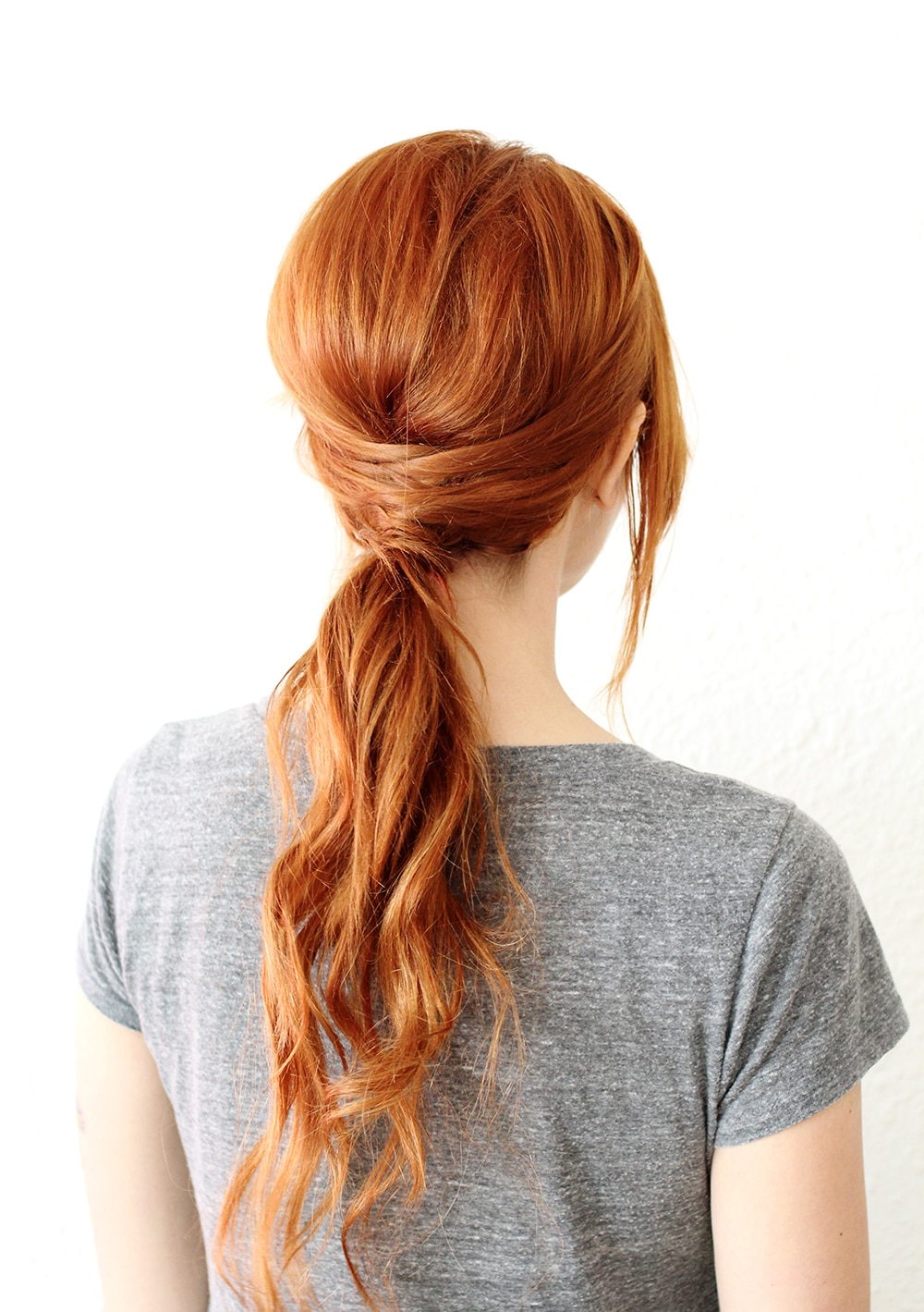 Classic Hairstyles Crisscross-Ponytail