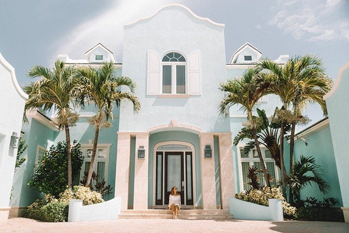 light blue exterior paint colors