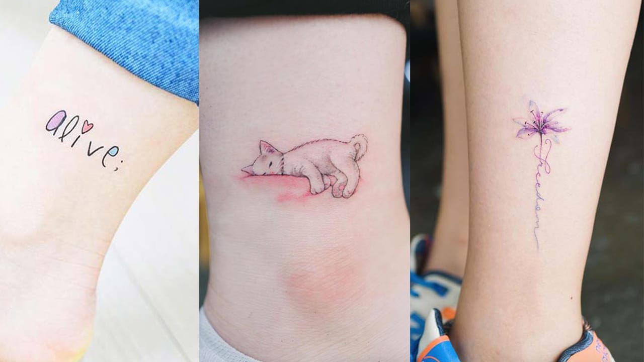 Ankle Tattoos for Women