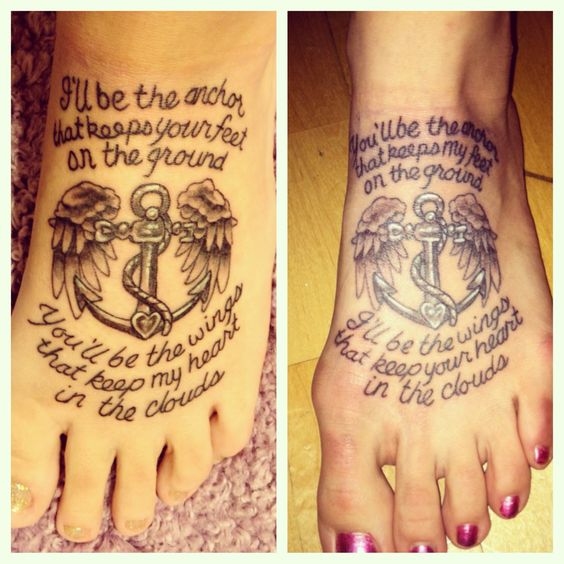 cute foot tattoos ideas for couples