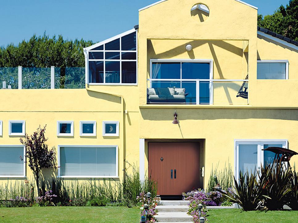 Yellow house