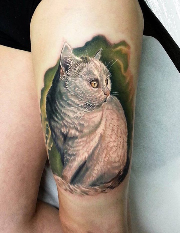 Kitten tattoo