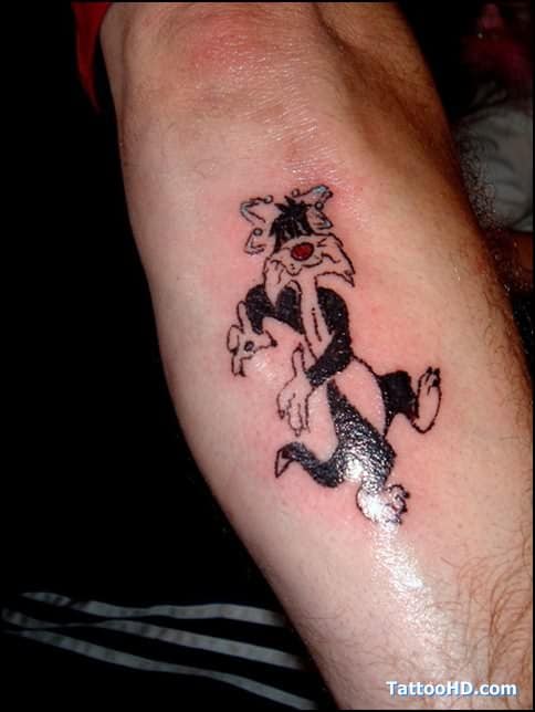 Sylvester Cat Tattoo