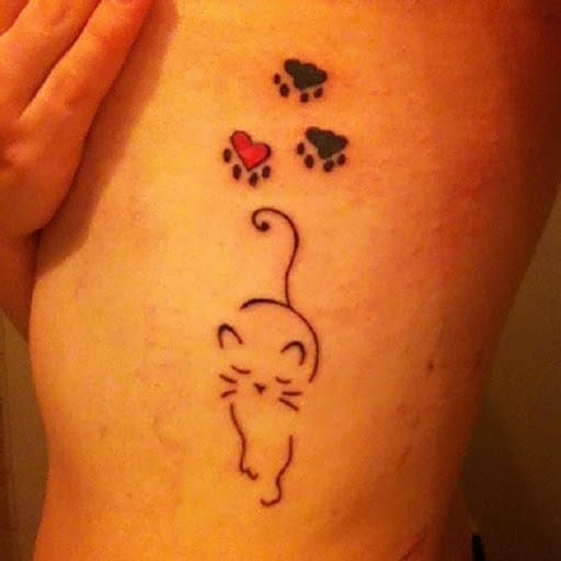 Cat Paw Tattoo