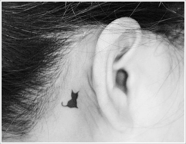 cat tattoos silhouette