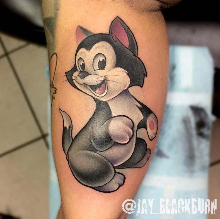Figaro Cat Tattoo