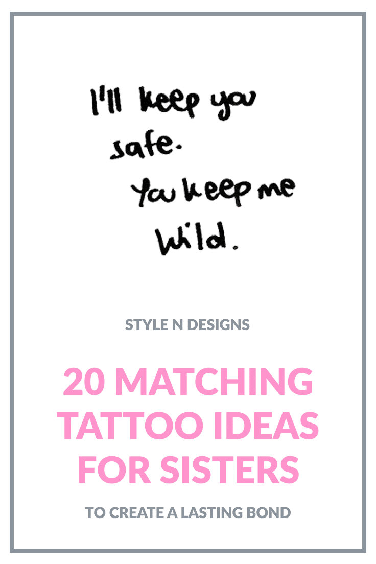 Sister Tattoo Ideas 