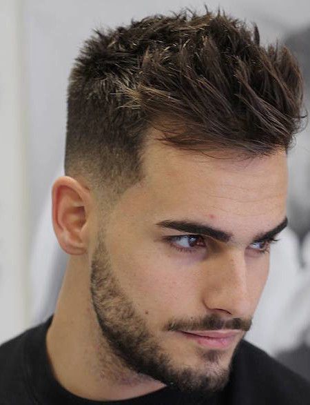 Modern Cut for Thick Hair Men 