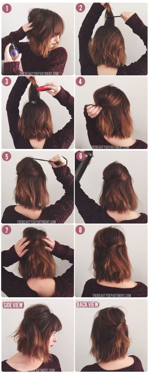 Easy Hairstyles For Short Hair