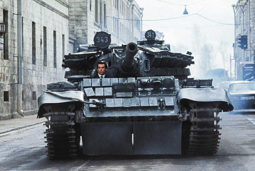James Bond Cars T-55M5 tank in