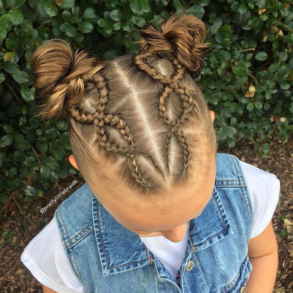 children's hair braiding