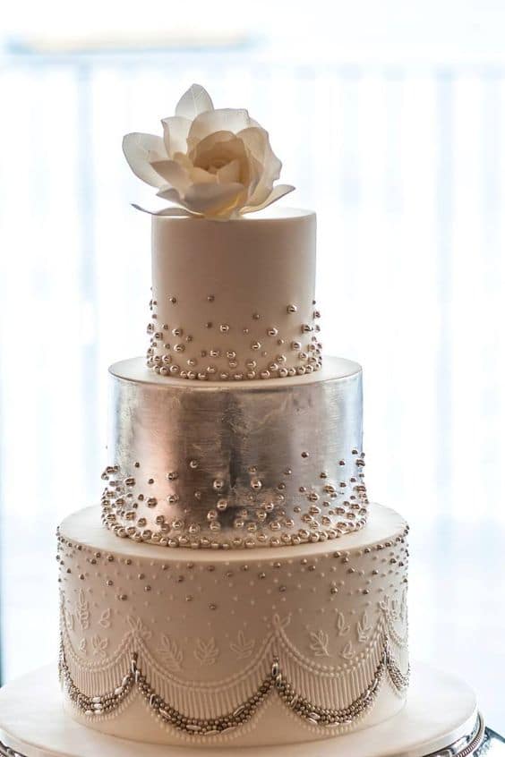 beaded  Cake