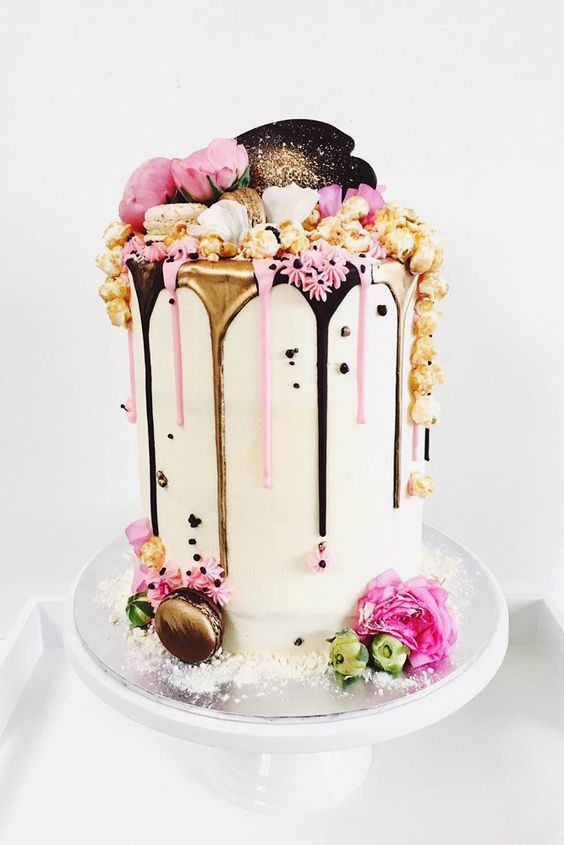fondant cake wedding