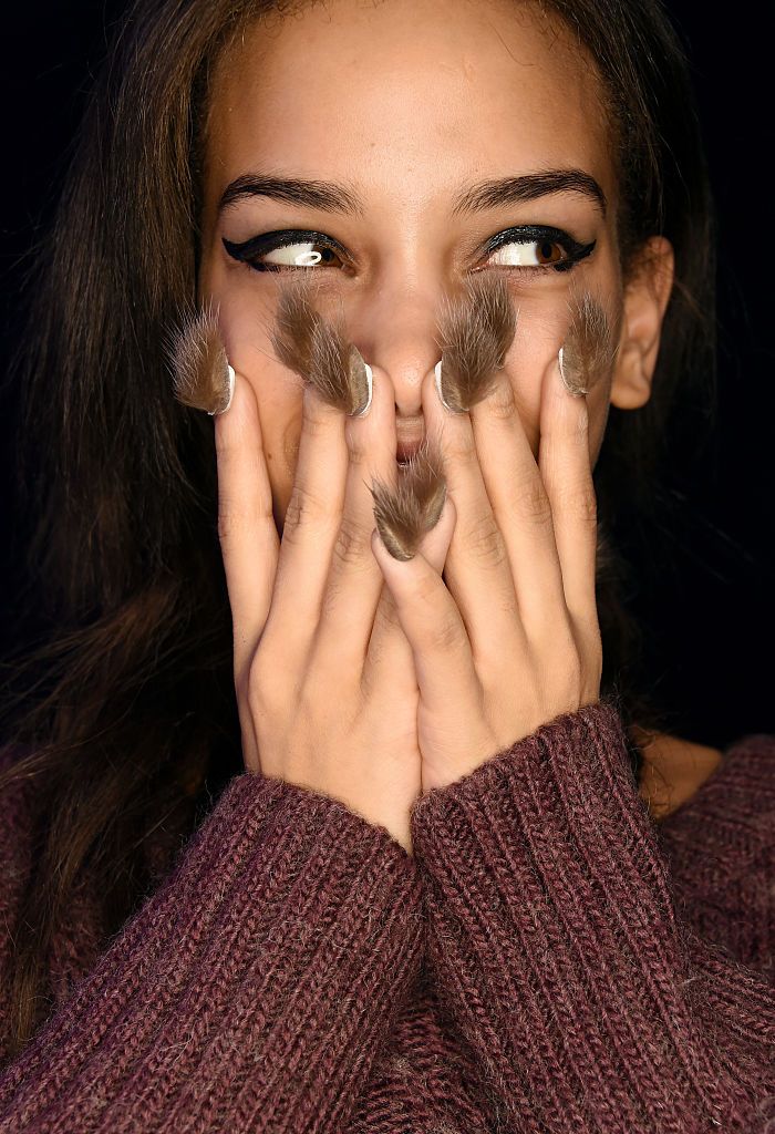furry nail art