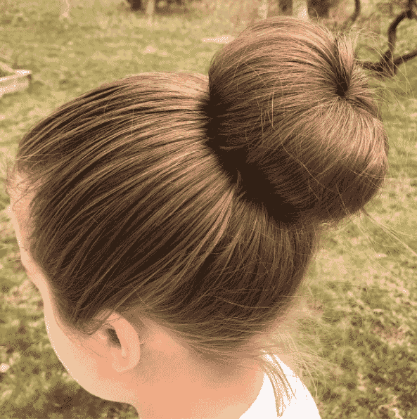 Little Girl Hair Style : big ballerina bun