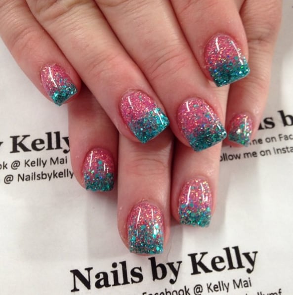 blink cotton candy  nail polish
