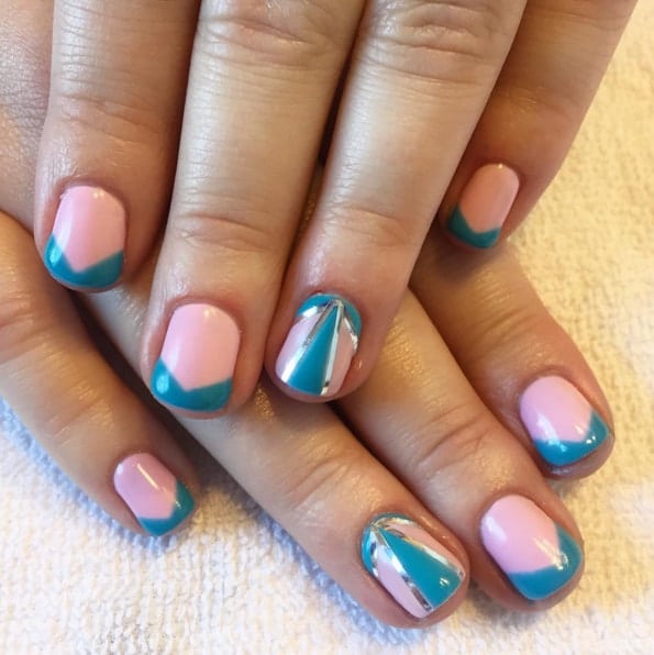 Silver Lining nail