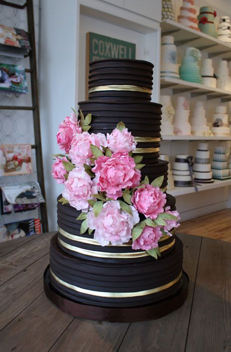 Black Wedding Cake