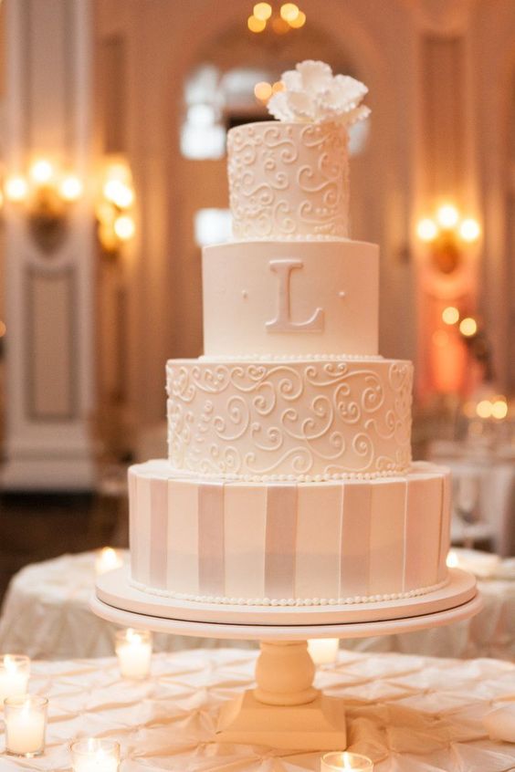 Monogrammed Cakes