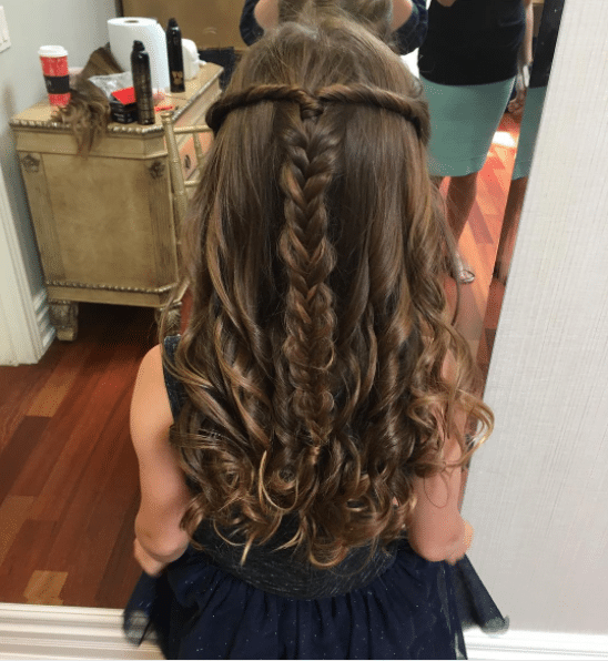 Little Girl Hairstyle for Party
