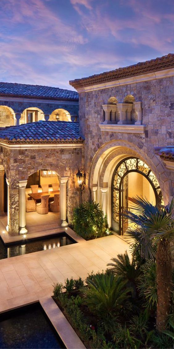 Tuscan Style Home