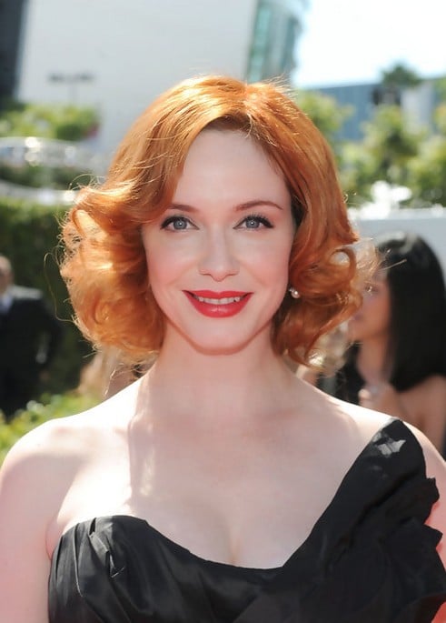 Bouncy Auburn Short Bob