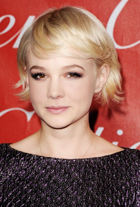 women Cute Short Hair with Bangs
