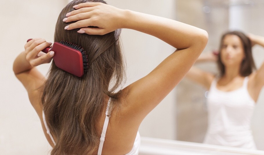 Bad Hair Day Solution Brushing hair