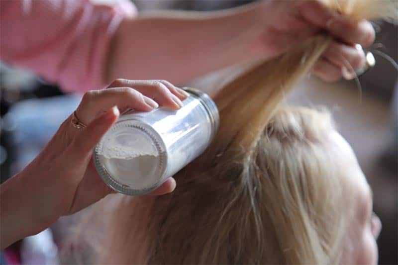 get rid of a bad hair day with Talc