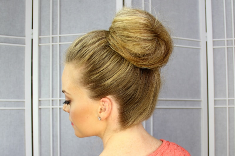 Cotton Candy Bun hairstyle
