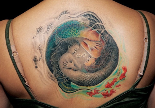 Mermaid tattoo inspiration
