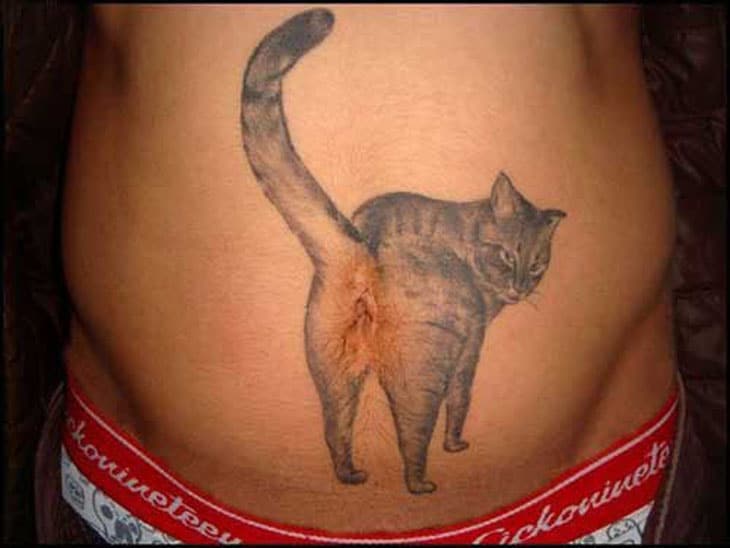 Realistic Cat tattoo-ideas
