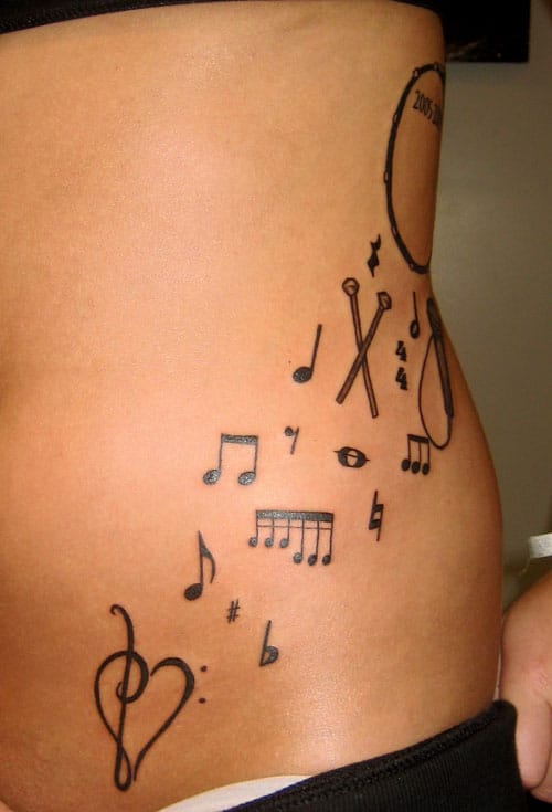 Music style Tattoo