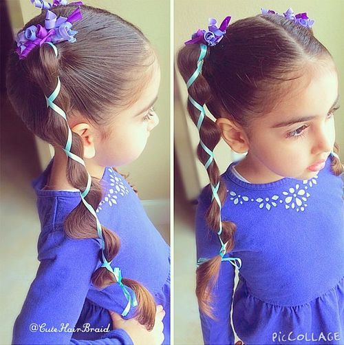 Classy Ribbon Intertwined Ponies