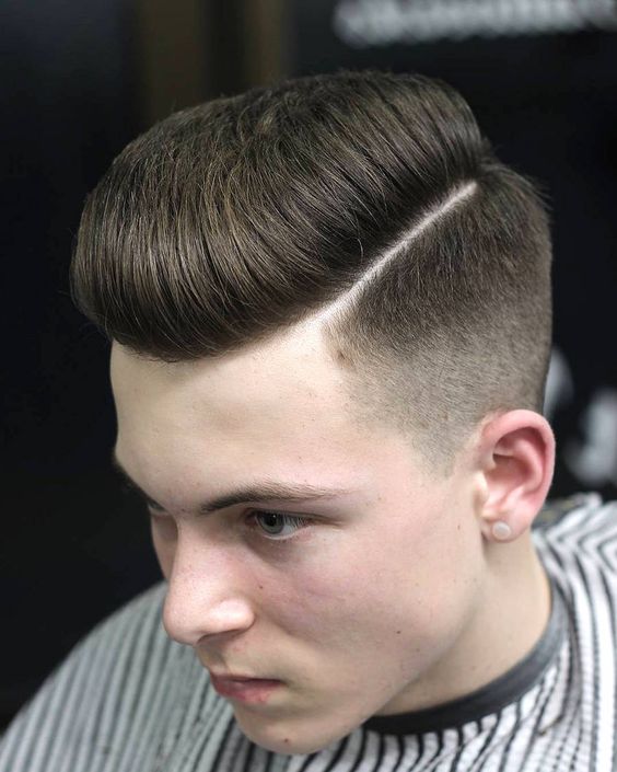 Disconnected High Fade guys hair