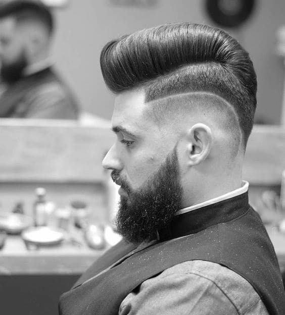Hi-Lo Fade Pomp new hairstyles for men