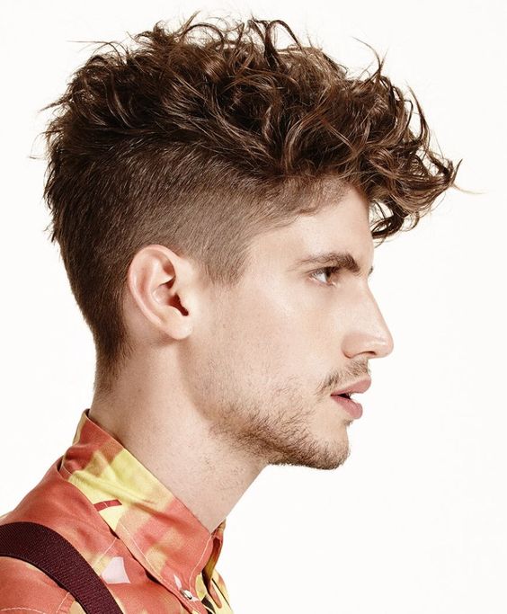 wavy haircuts for men