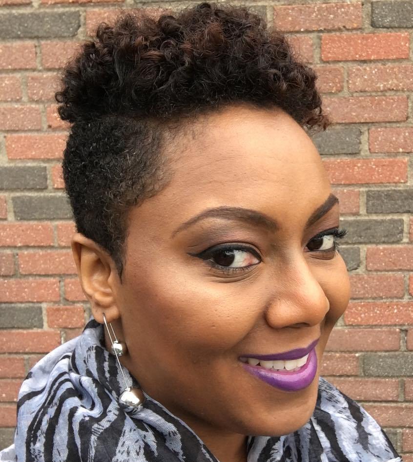 tapered mohawk haircut