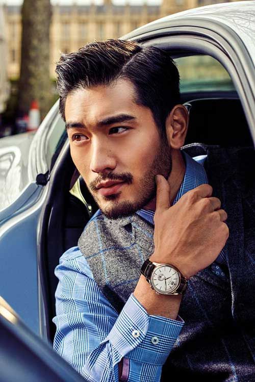 short asian mens hairstyles with designs