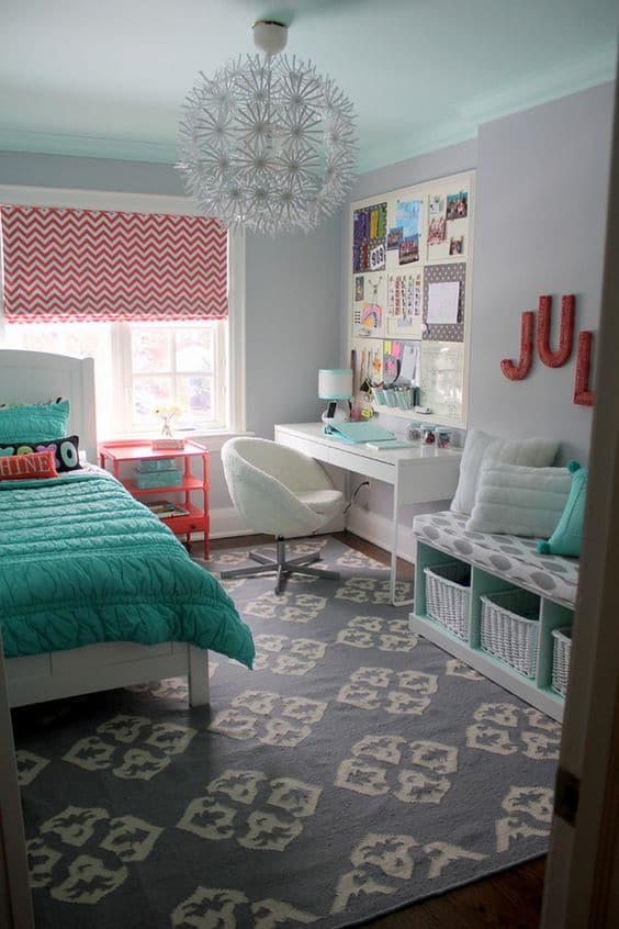 Pretty Bedroom with Girly Decor