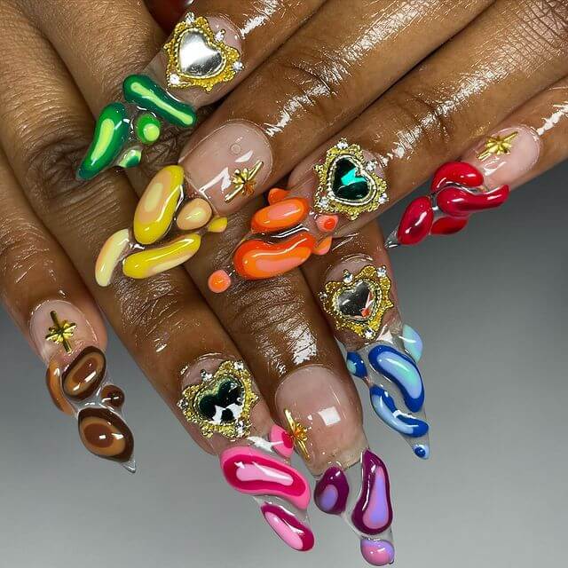 freestyle nails design