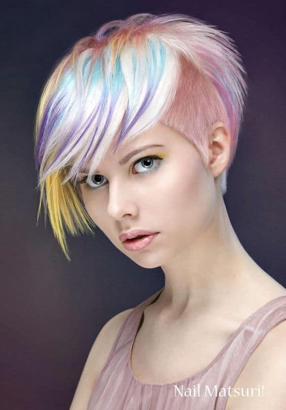 Rainbow Alt Hair Dye Ideas