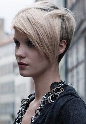 Alternative Reverse Mullet Hair