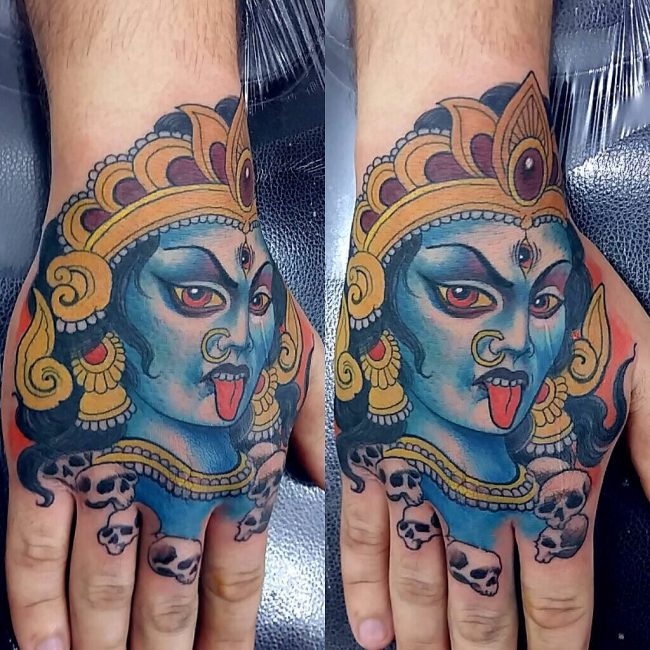 Nandi  Tattoos for men's hand