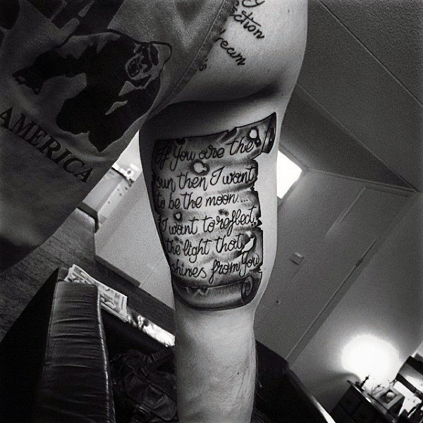 Christian Inspirational Tattoo