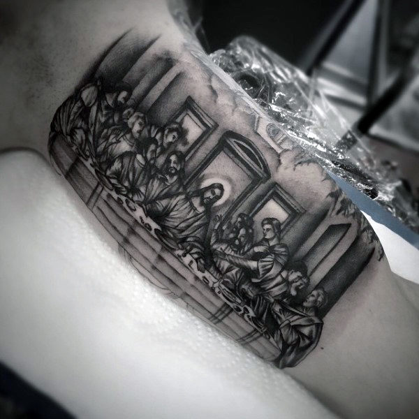 Last Supper Christian Tattoos