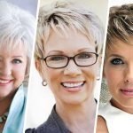 short hairstyle for older woman