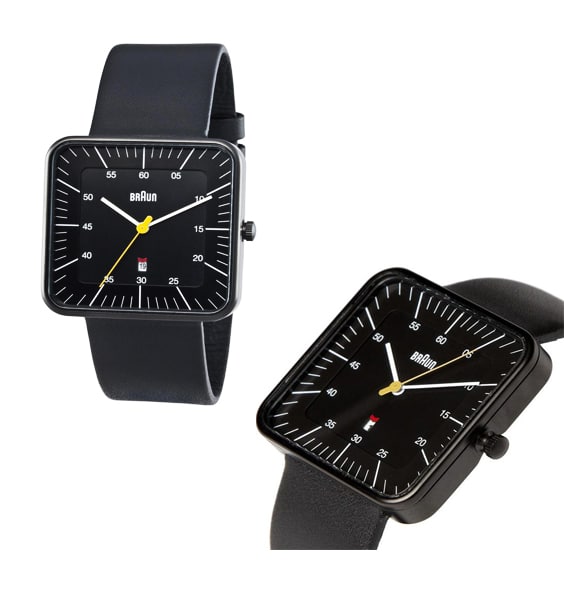 black Braun Classic Calendar Watch
