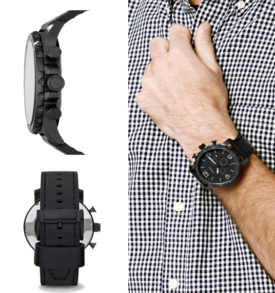 black watch Nate IP Fossil